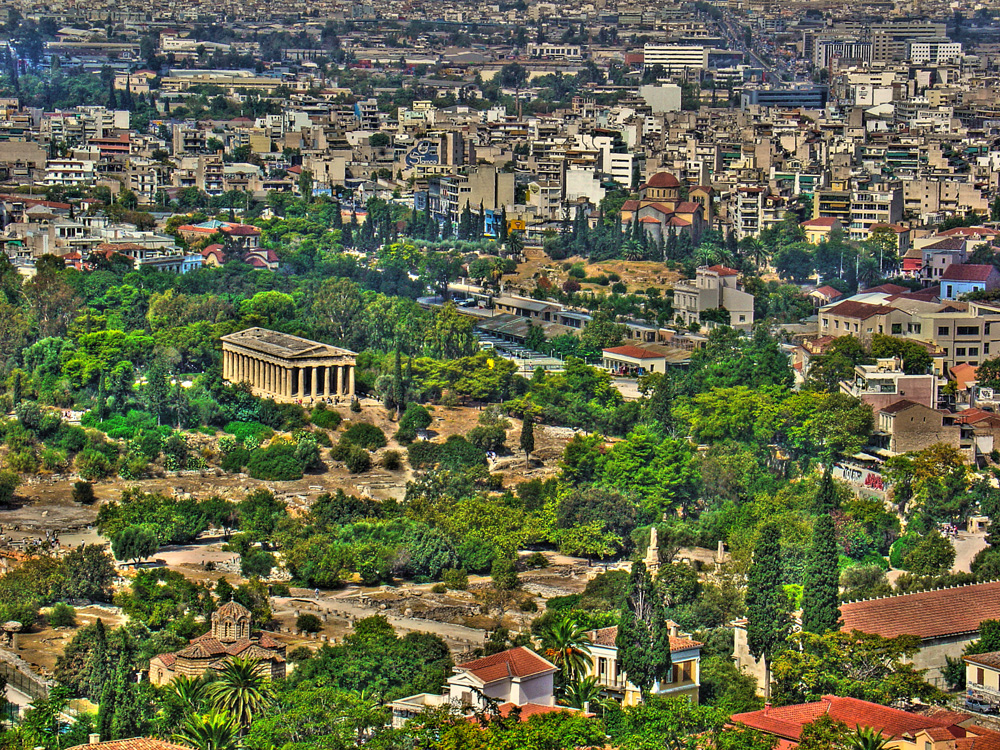 Lost in the new city of Athens