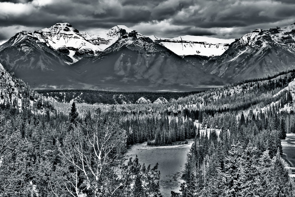 Canadian Rockies view from Banff