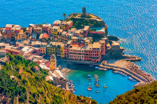 View of Vernazza