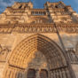 Notre Dame Front Entrance