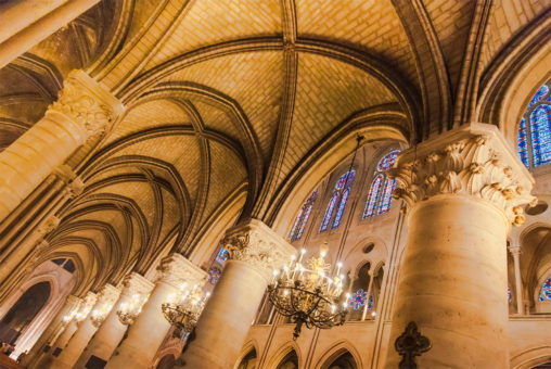 Lateral Nave of Notre-Dame de Paris