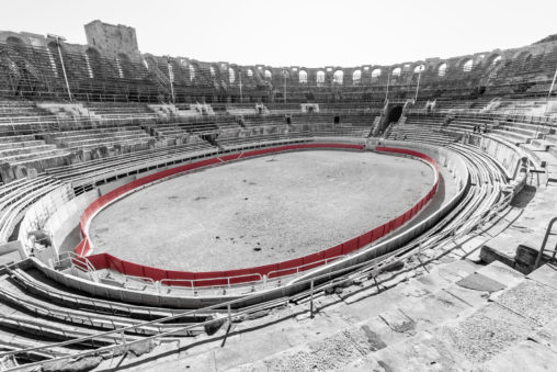 Arles - Bull Ring In Roman Colosseum