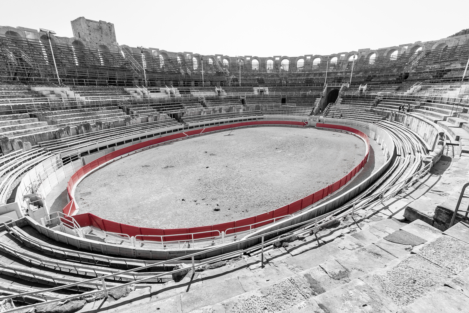 Arles - Bull Ring In Roman Colosseum