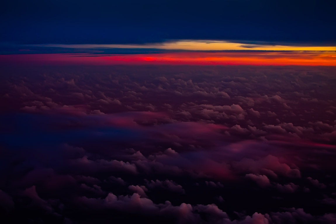 Sunset Over Hawaii