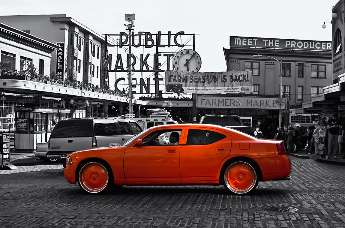 Orange Car