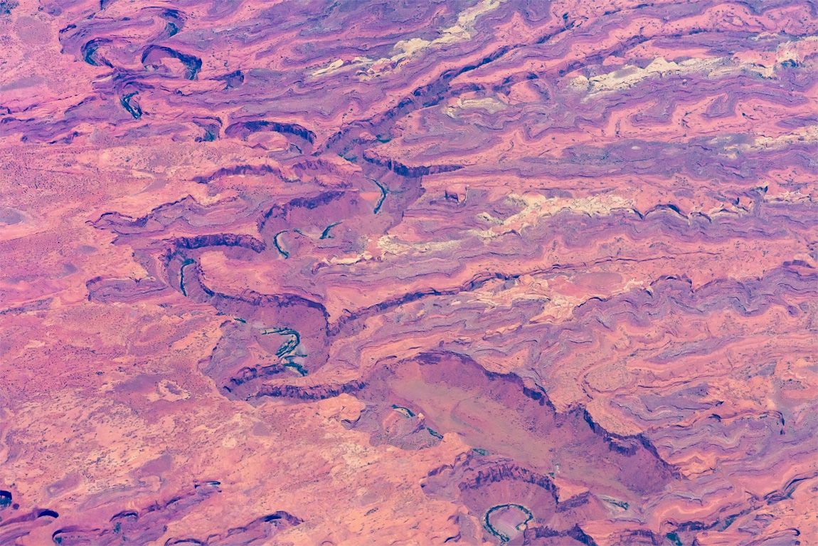 Red Canyon from the air